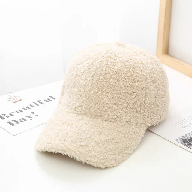 Fuzzy Baseball Cap