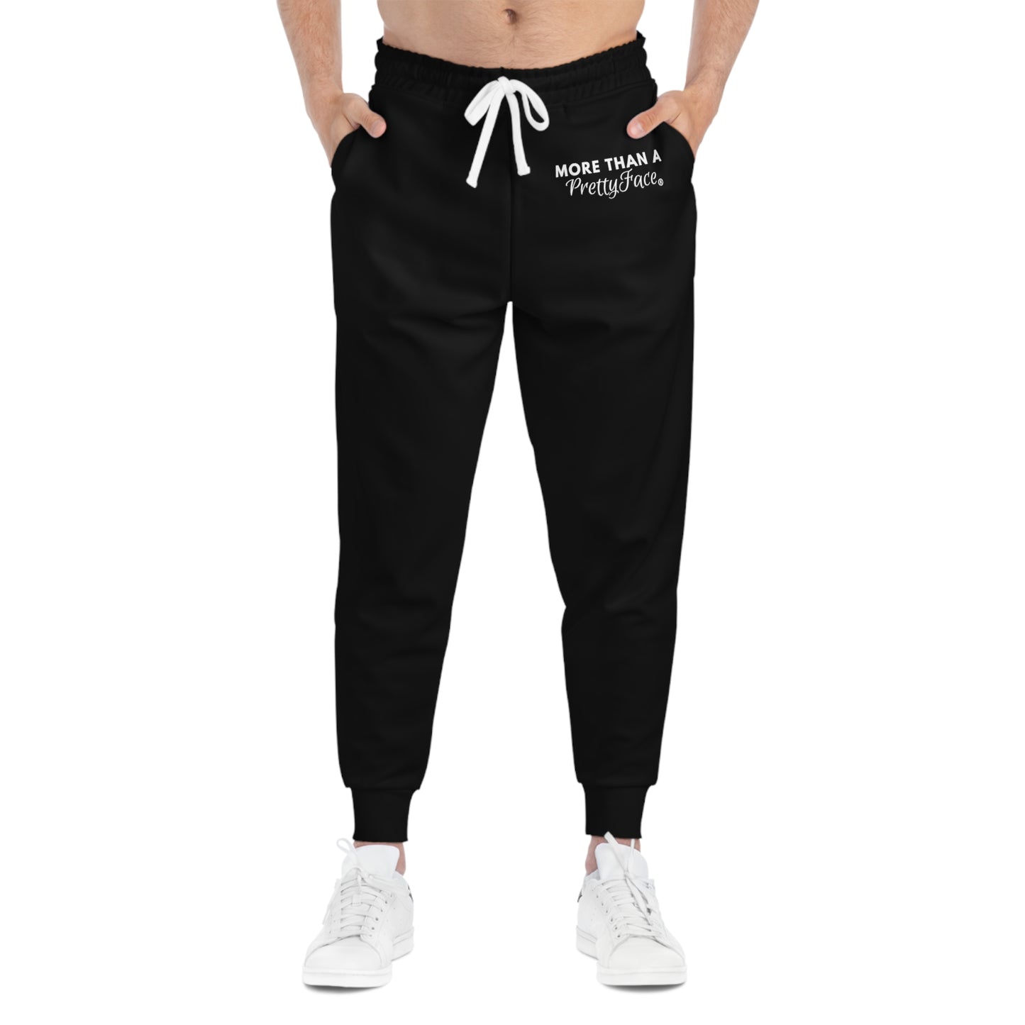 More Than A Pretty Face Black Joggers