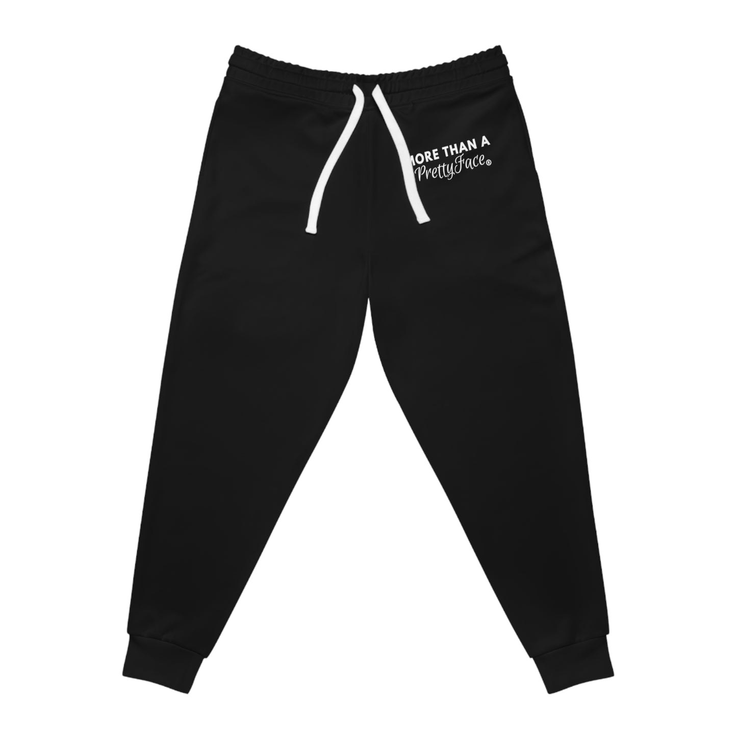 More Than A Pretty Face Black Joggers