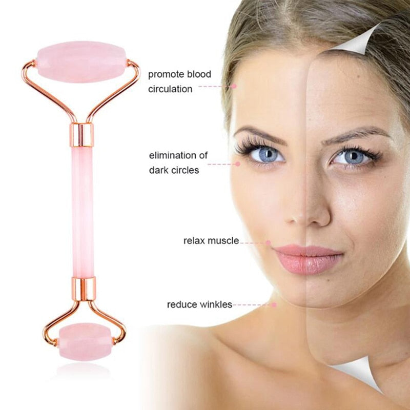 Gua Sha Board and Face Roller