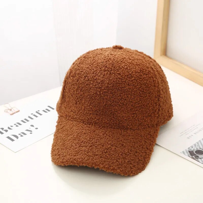 Fuzzy Baseball Cap